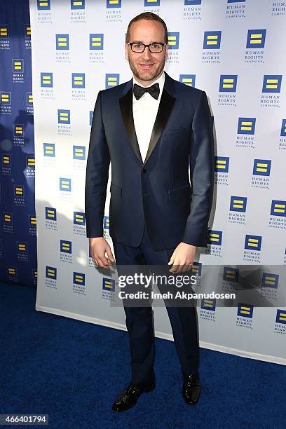 Human Rights Campaign President Chad Griffin attends the 2015 Human Rights Campaign Los Angeles Gala Dinner at JW Marriott Los Angeles at L.A. LIVE...