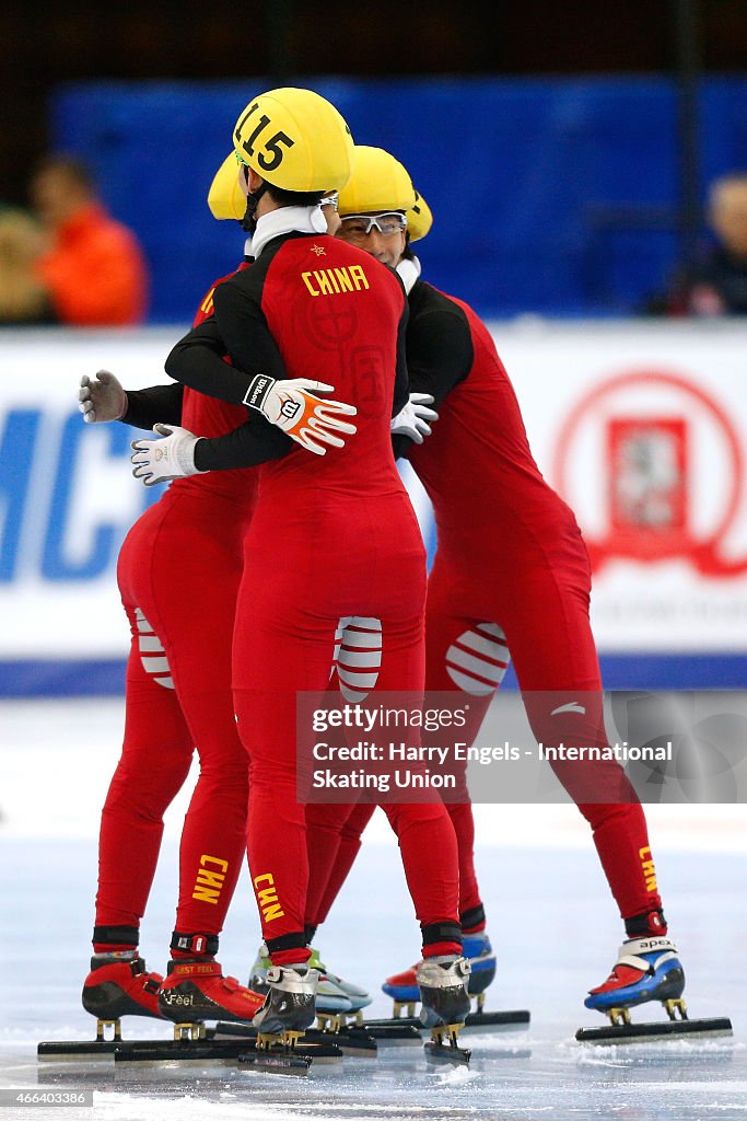 ISU World Short Track Speed Skating Championships - Day 3