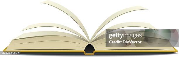 ilustraciones, imágenes clip art, dibujos animados e iconos de stock de libro abierto - libro abierto