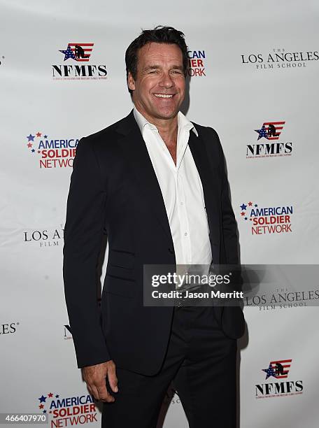 Actor David James Elliott attends the salute to heroes service gala to benefit The National Foundation For Military Family Support at The Majestic...