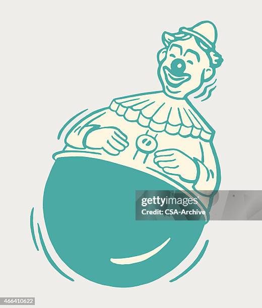 ilustraciones, imágenes clip art, dibujos animados e iconos de stock de troquelado payaso juguete - potato bug