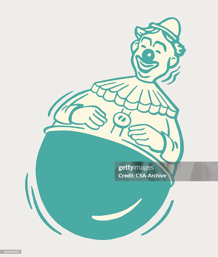Punching Clown Toy