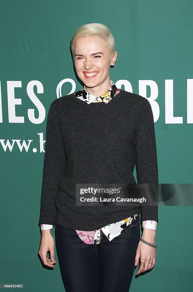 Veronica Roth Attends The "Insurgent" Movie Tie-In Event