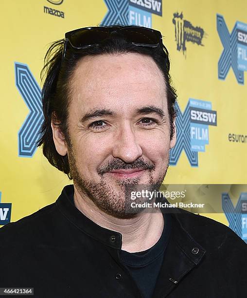 Actor John Cusack arrives at the premiere of "Love & Mercy" during the 2015 SXSW Music, Film + Interactive Festival at the Paramount Theatre on March...