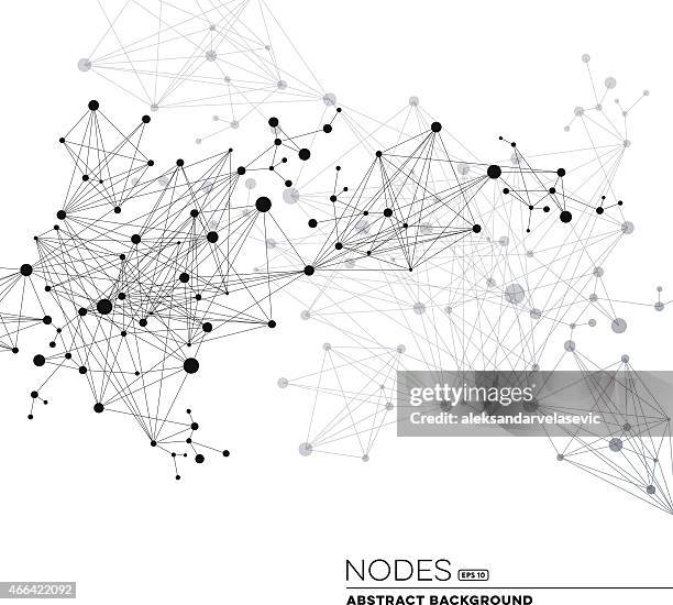 Computer System Node Connection Computer Network Nodes High Res Illustrations - Getty Images