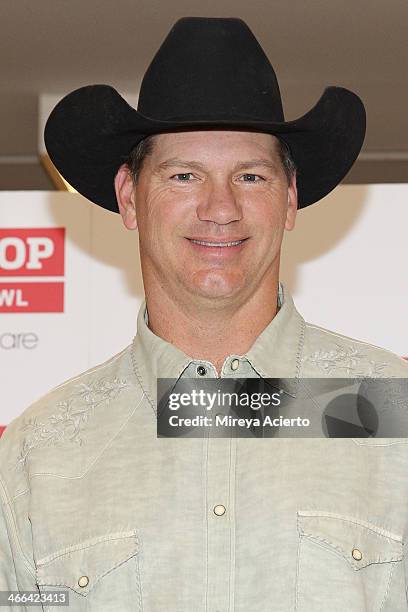 Jay Novacek visits Macy's Herald Square on February 1, 2014 in New York City.