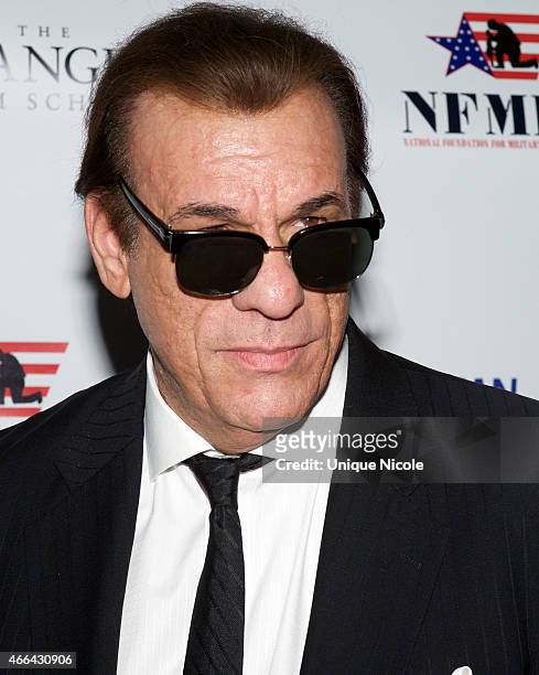 Robert Davi attends the salute to heroes service gala to benefit The National Foundation For Military Family Support at The Majestic Downtown on...