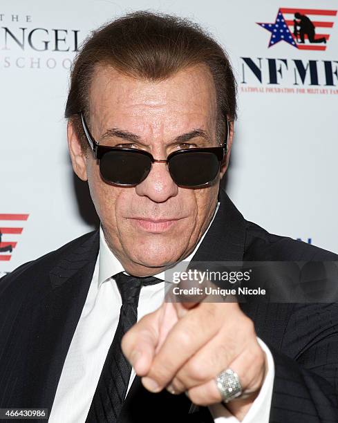 Robert Davi attends the salute to heroes service gala to benefit The National Foundation For Military Family Support at The Majestic Downtown on...