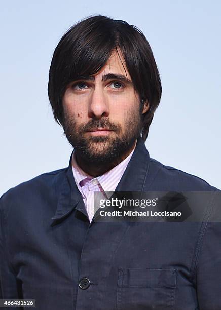 Actor Jason Schwartzman takes part in a Q&A following the "7 Chinese Brothers" premiere during the 2015 SXSW Music, Film + Interactive Festival at...