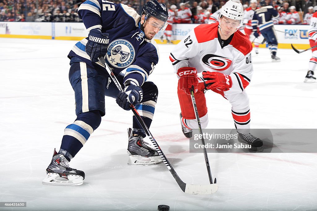 Carolina Hurricanes v Columbus Blue Jackets