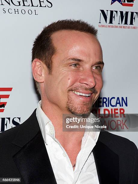 Actor Colin Cunningham attends the Salute to Heroes Service Gala to benefit the National Foundation for Military Family Support at The Majestic...