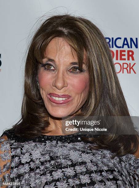 Actress Kate Linder attends the Salute to Heroes Service Gala to benefit the National Foundation for Military Family Support at The Majestic Downtown...