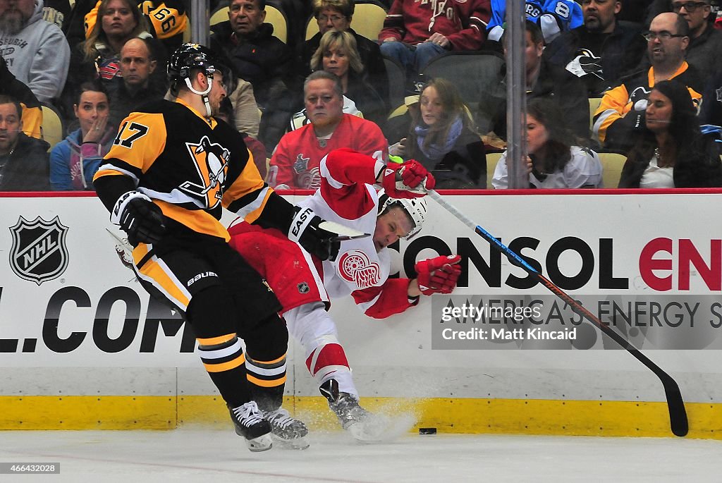 PA: Detroit Red Wings v Pittsburgh Penguins