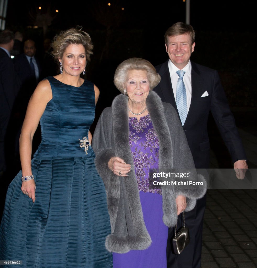 Netherlands Royal Family Attend A Celebration Of Princess Beatrix's Reign