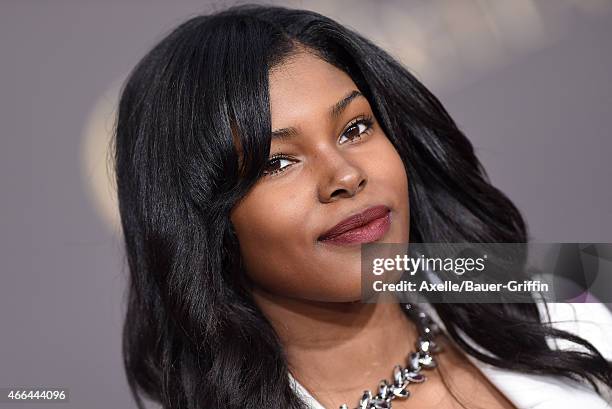 Singer Diamond White arrives at the World Premiere of Disney's 'Cinderella' at the El Capitan Theatre on March 1, 2015 in Hollywood, California.