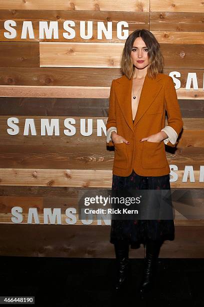 Actress Rose Byrne attends an intimate cocktail party for cast of RADiUS' "Adult Beginners," hosted by Samsung and InStyle, at SXSW on March 15, 2015...