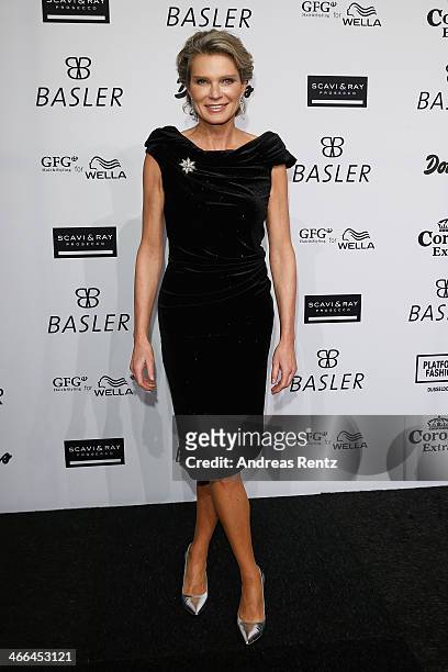 Stephanie von Pfuel attends the Basler fashion show on February 1, 2014 in Dusseldorf, Germany.