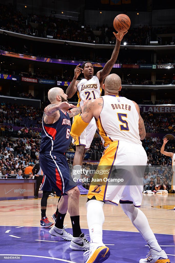 Atlanta Hawks v Los Angeles Lakers