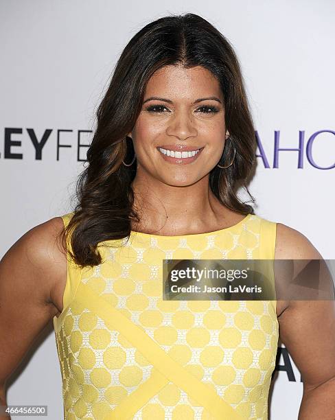 Actress Andrea Navedo attends the "Jane The Virgin" event at the 32nd annual PaleyFest at Dolby Theatre on March 15, 2015 in Hollywood, California.