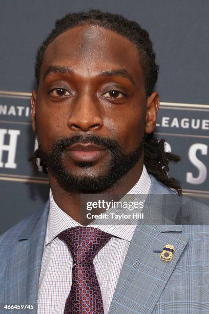 Walter Payton Man of the Year recipient, Chicago Bears cornerback Charles "Peanut" Tillman attends the 3rd Annual NFL Honors at Radio City Music Hall...