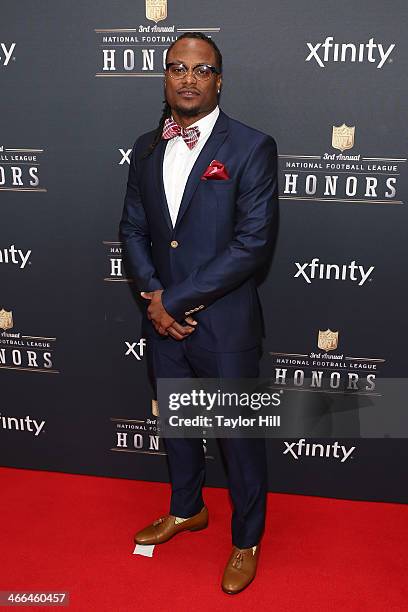 Chicago Bears cornerback Tim Jennings attends the 3rd Annual NFL Honors at Radio City Music Hall on February 1, 2014 in New York City.