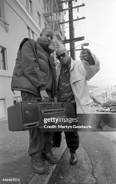 Gang Starr, Guru and DJ Premier, San Fransisco, United States, 1991.