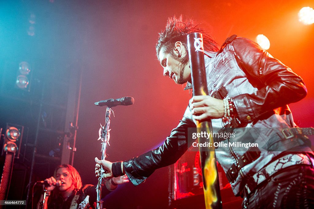 Black Veil Brides Perform At Electric Ballroom In London