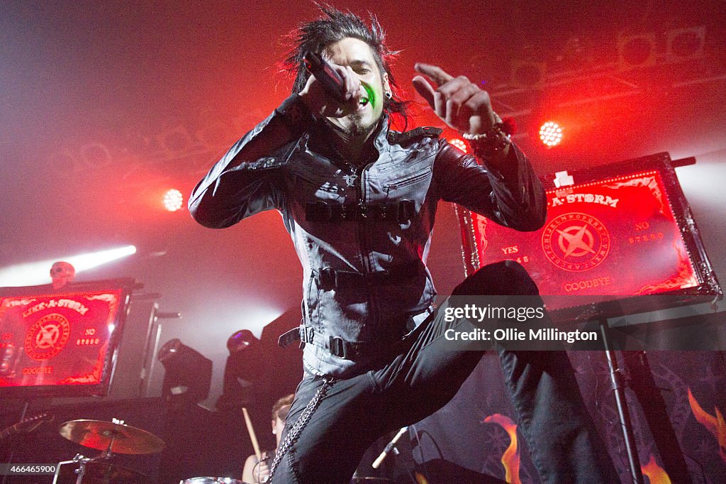 Black Veil Brides Perform At Electric Ballroom In London