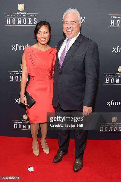 Philadelphia Eagles owner Jeffrey Lurie attends the 3rd Annual NFL Honors at Radio City Music Hall on February 1, 2014 in New York City.