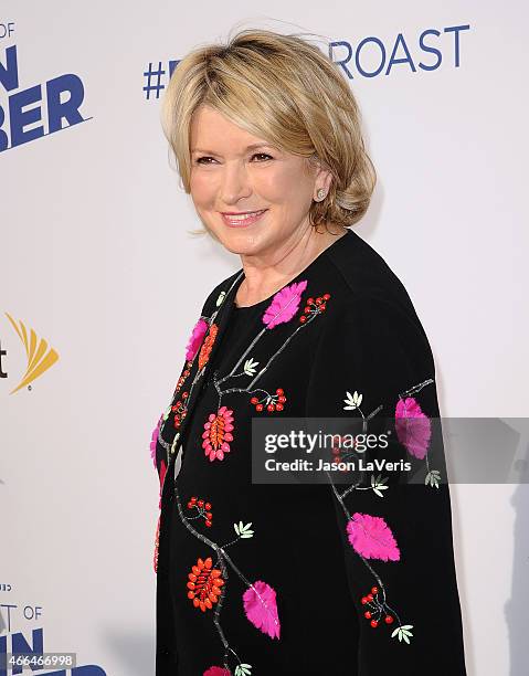 Martha Stewart attends the Comedy Central Roast Of Justin Bieber on March 14, 2015 in Los Angeles, California.