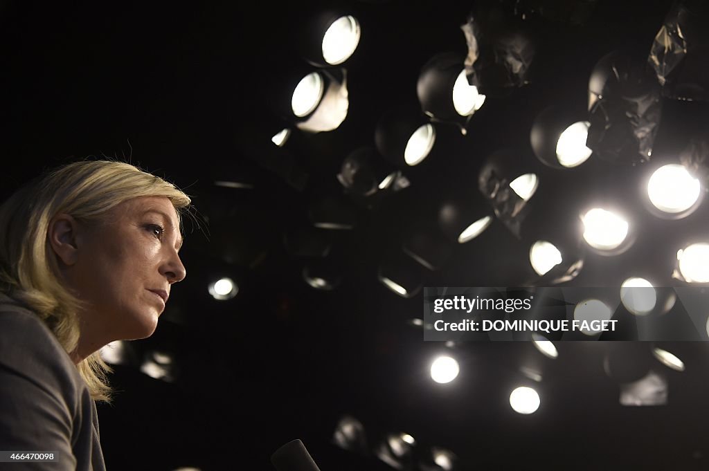 FRANCE-POLITICS-LE PEN