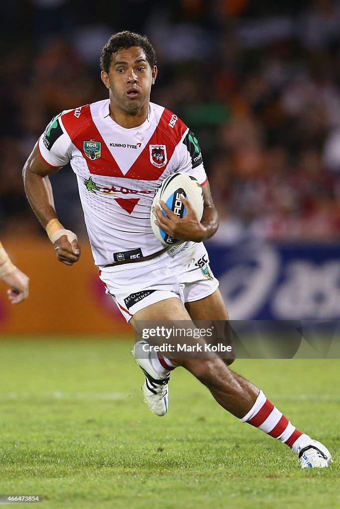 NRL Rd 2 - Wests Tigers v Dragons