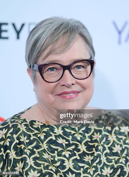 Actress Kathy Bates attends The Paley Center for Media's 32nd annual PALEYFEST LA 'American Horror Story: Freak Show' at Dolby Theatre on March 15,...