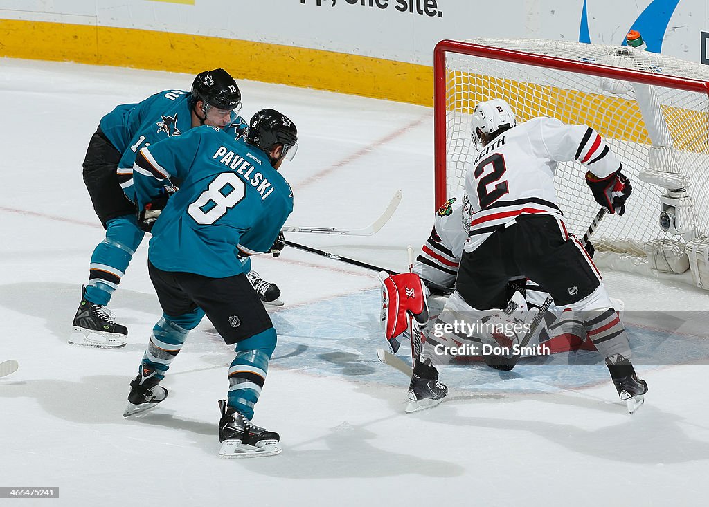 Chicago Blackhawks v San Jose Sharks