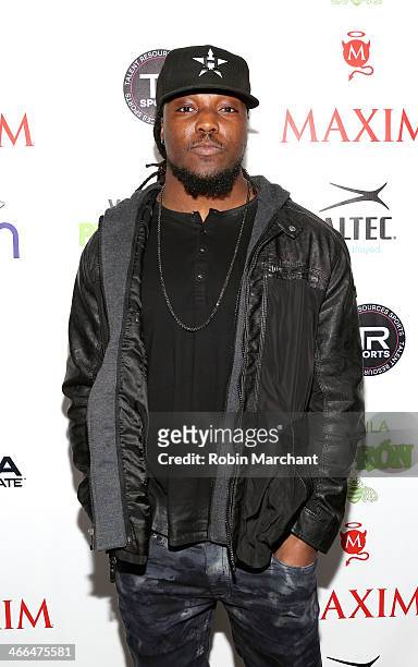 Professional football player Chris Ivory attends Talent Resources Sports presents MAXIM "BIG GAME WEEKEND" sponsored by AQUAhydrat, Heavenly Resorts,...
