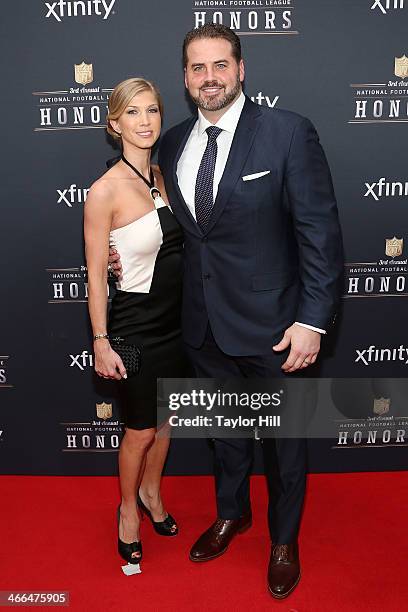 Former New York Giants offensive lineman Shaun O'Hara attends the 3rd Annual NFL Honors at Radio City Music Hall on February 1, 2014 in New York City.