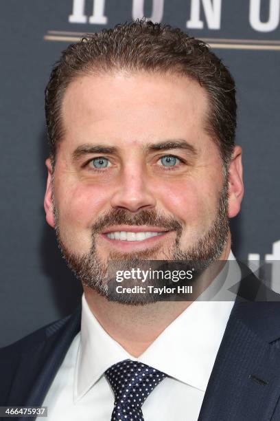 Former New York Giants offensive lineman Shaun O'Hara attends the 3rd Annual NFL Honors at Radio City Music Hall on February 1, 2014 in New York City.