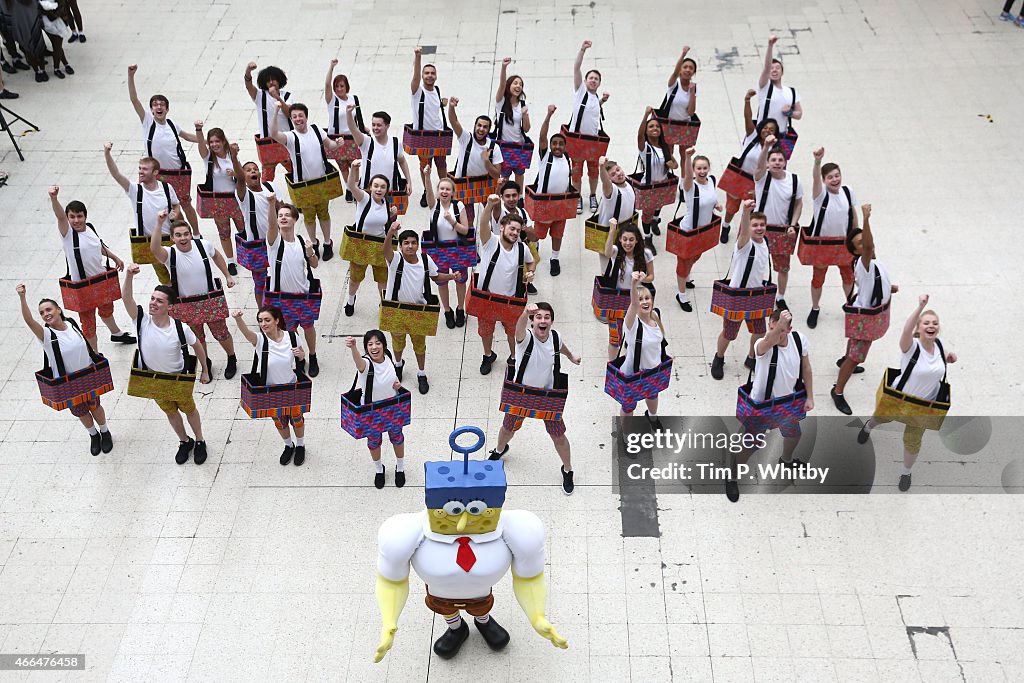 Special Performance To Promote The UK Release of "The Spongebob Movie: Sponge Out Of Water"