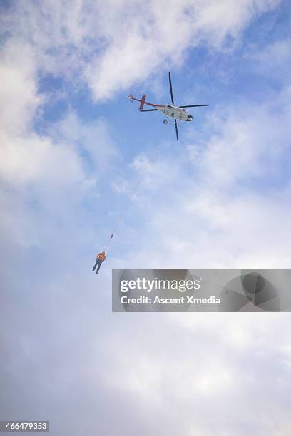 207 Helicopter Rescue Cable Stock Photos, High-Res Pictures, and Images ...