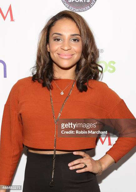 Actress Erica Dickerson attends Talent Resources Sports presents MAXIM "BIG GAME WEEKEND" sponsored by AQUAhydrat, Heavenly Resorts, Wonderful...