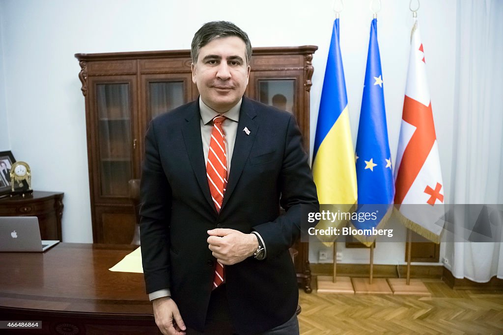 Ex-Georgian President Mikheil Saakashvili Interview