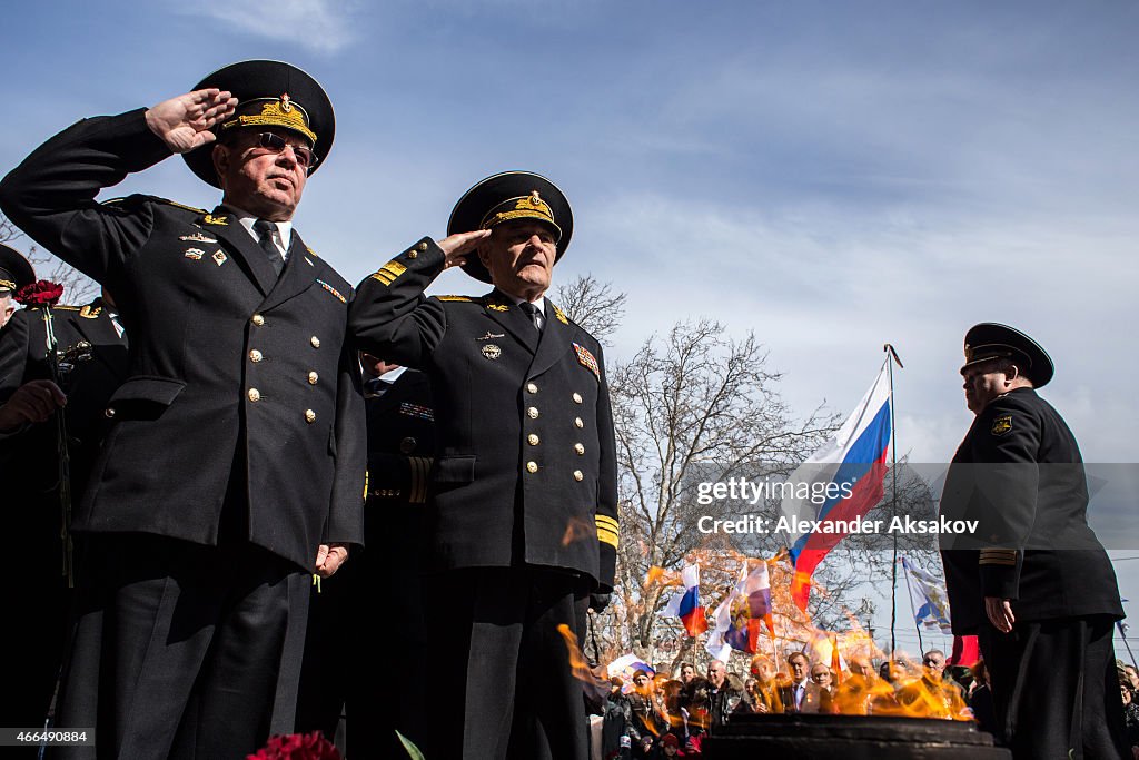 First Anniversary Of The Referendum Which Annexed The Crimea To Russia