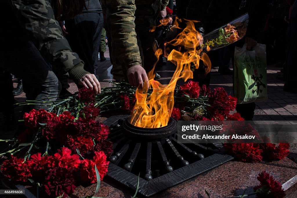 First Anniversary Of The Referendum Which Annexed The Crimea To Russia