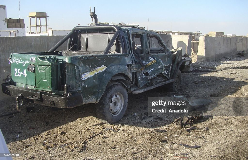 Suicide attack in southern Afghanistan