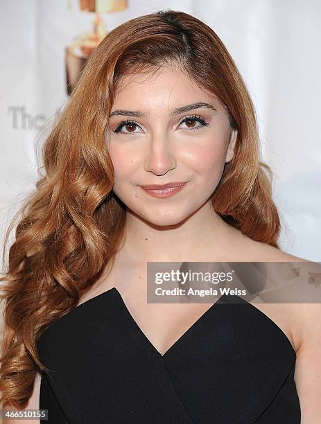 Actress Jennessa Rose arrives at the 41st Annual Annie Awards at Royce Hall, UCLA on February 1, 2014 in Westwood, California.