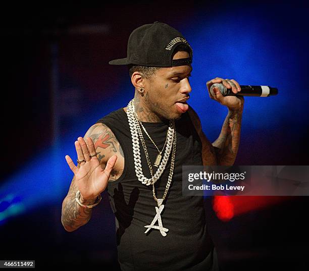 Kid Ink Roc 71 Tournament After Concert Featuring Rick Ross Kid Ink And Zero Stock ...
