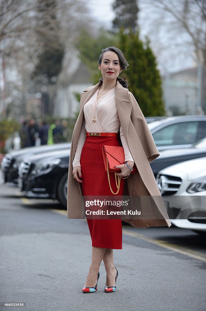 Street Style - Day 1 - Mercedes Benz Fashion Week Istanbul Fall/Winter 2015