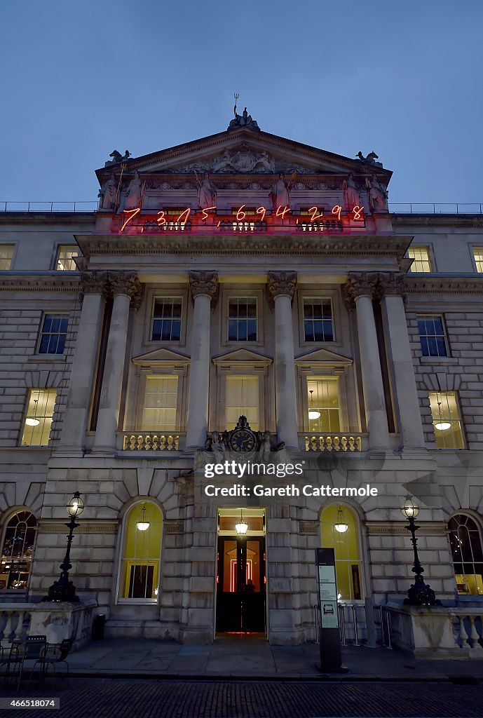 Now By Gavin Turk At Somerset House