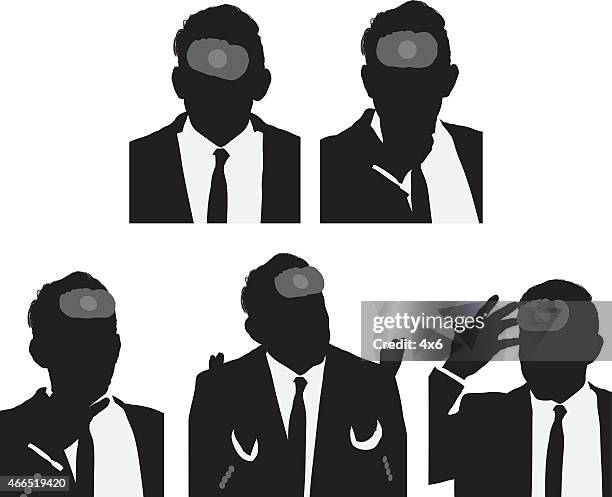businessman with egg on face - embarrassed guy stock illustrations
