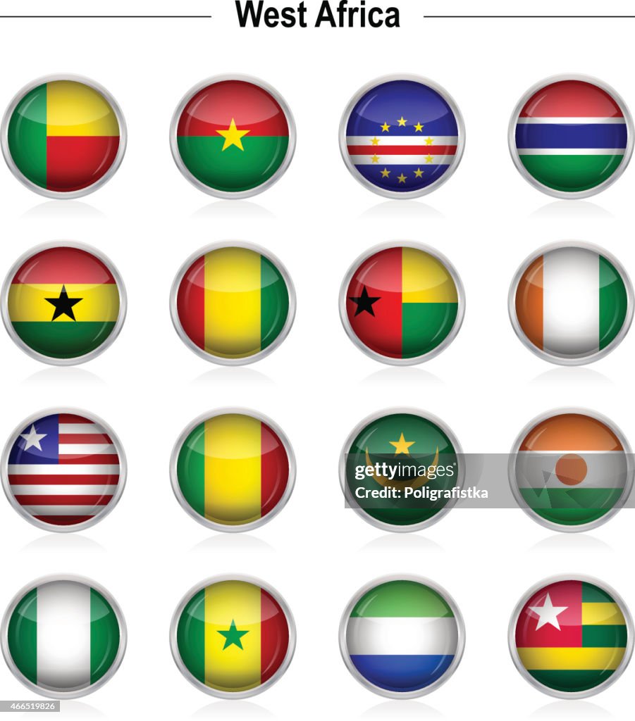 Flags - West Africa